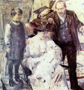 Lovis Corinth, The Artist and His Family